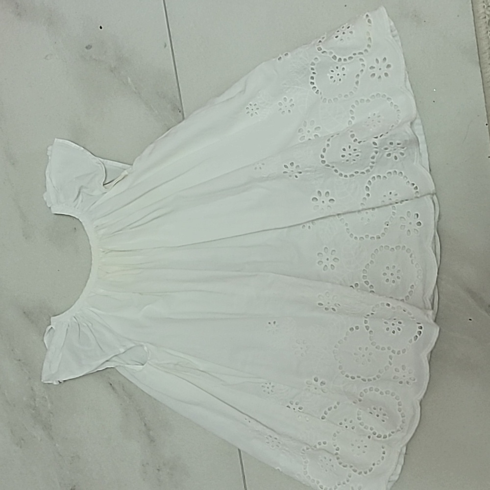 All White Sundress